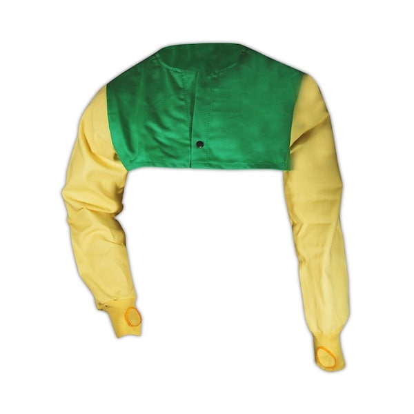 Magid SparkGuard Flame Resistant 9 oz Cape Sleeve with Woven Kevlar Sleeves, XL - 18015TWKW-XL