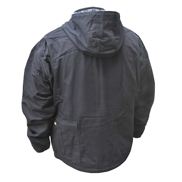 Dewalt Unisex DEWALT(R) Unisex Heated Heavy Duty Work, Black, Heats Up to 9 hr. , 20 L - DCHJ076ABB-L
