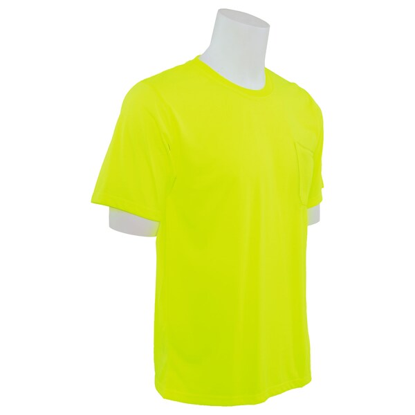 Deltaplus T-Shirt, Short Sleeve, Hi-Viz, Lime, XL - 14109