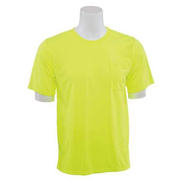 Deltaplus T-Shirt, Short Sleeve, Hi-Viz, Lime, XL - 14109