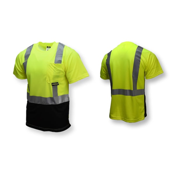 Radians Radians ST11B Type R Class 2 Short Sleeve Black Bottom T-Shirt - ST11B-2PGS-5X