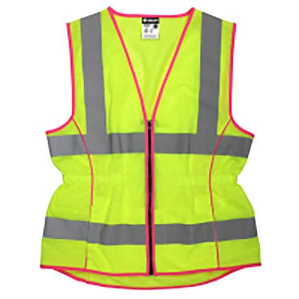 Mcr Safety High Visibility Vest, XL Size, Women - LVCL2MLXL