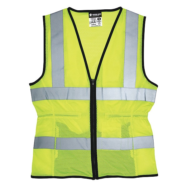 Mcr Safety High Visibility Vest, XL Size, Women - LVCL2MLXL