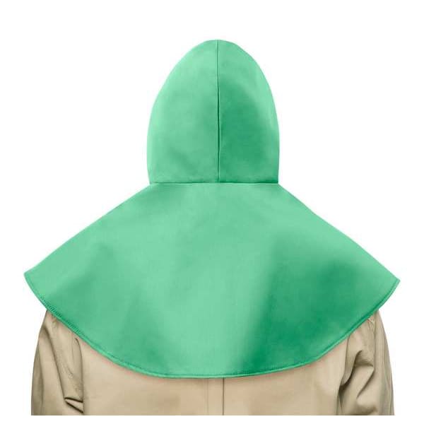 Steiner FR Cotton Welding Hood, Cotton, 9 oz, Green - 11303