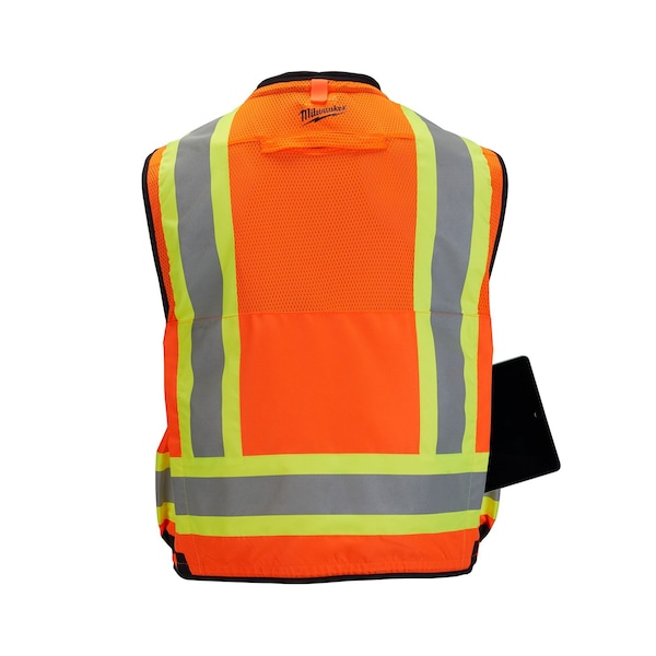 Milwaukee Tool Class 2 Surveyor's High Visibility Yellow Safety Vest - Small/Medium - 48-73-5161