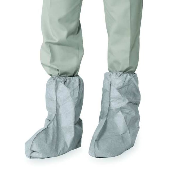 Dupont Disposable Boot Covers, Tyvek(R) 400 FC, Gray, Slip Resistant Sole: Yes , Universal - FC454SGY00010000