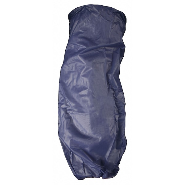 Mcr Safety Disposable Sleeves, 6 mil, Vinyl, 18 in L, One Size, Blue, 24 Pack, 12 Pairs Per Package - S063E4