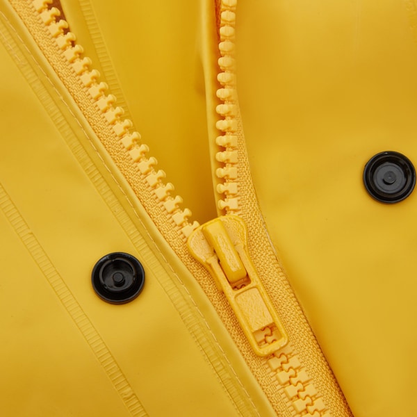 2W International Rain Suit, PVC Reinforced with Strong Polyester Net Backng, Yellow, XL - 8050-SA XL