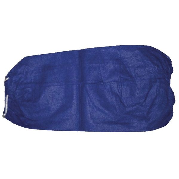 Condor Disposable Sleeve, 18 1/2 in Length, 9 mil Thick, Serged Seam, Blue, 200 PK - 26W860