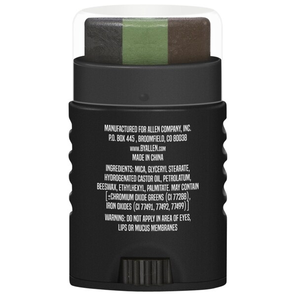 Vanish Camo Face Paint Stick, 3-Colors, Brown, Olive, & Black - 6117