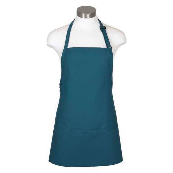 Fame (A Delta Plus Group Company) Apron, 3-Pocket Bib, F10, Teal - 18159