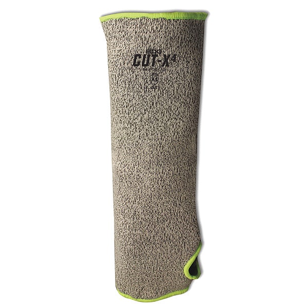 Bdg Grey Cut Resistant Sleeve Thumb Hole, Size 18" - 99-1-325-18