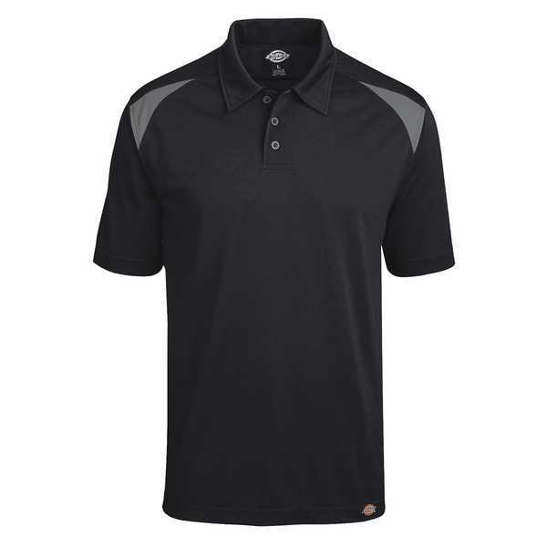 Dickies Men's Short Sleeve Polo, Polyester, Pullover Closure, XL - LS66BS RG XL