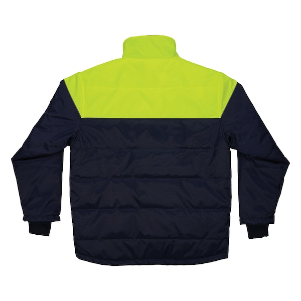 Ergodyne 2XL Navy Insulated Freezer Jacket - 6476