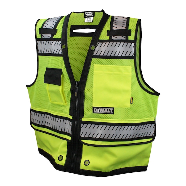 Dewalt DEWALT DSV521 Class 2 Heavy Duty Surveyor Vest, Size: 4X - DSV521-4X