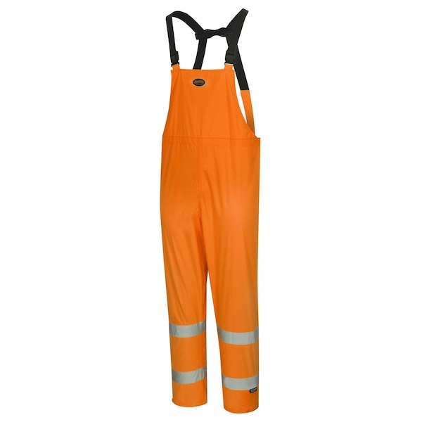 Pioneer Oxford PVC Hi Viz Rain Suit, Orange, Large, 150 Denier Oxford Polyester with PU Backing|Polyester, L - V1080350U-L