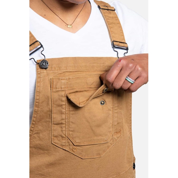 Dovetail Workwear Freshley Overall, Midweight Stretch Canvas (97% BCI Cotton/3% Spandex), 10 oz Fabric Weight, 4 - DWS21O1C-220-4X32
