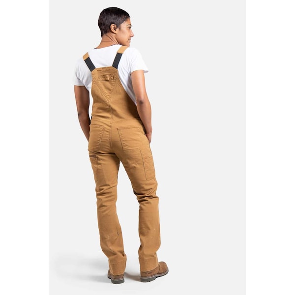 Dovetail Workwear Freshley Overall, Midweight Stretch Canvas (97% BCI Cotton/3% Spandex), 10 oz Fabric Weight, 4 - DWS21O1C-220-4X32