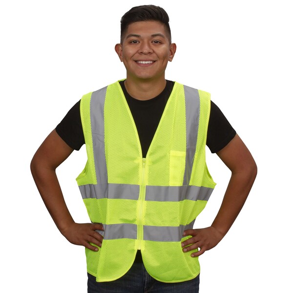 Cordova Type R, Class 2 Safety Vest, Lime, 5XL - VZ241P5XL