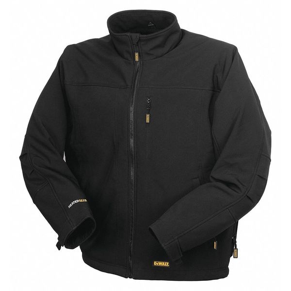 Dewalt Men's Heated Jacket, Black, Heats Up to 9 hr , 20 3 Outside Pockets, M - DCHJ060ABB-M