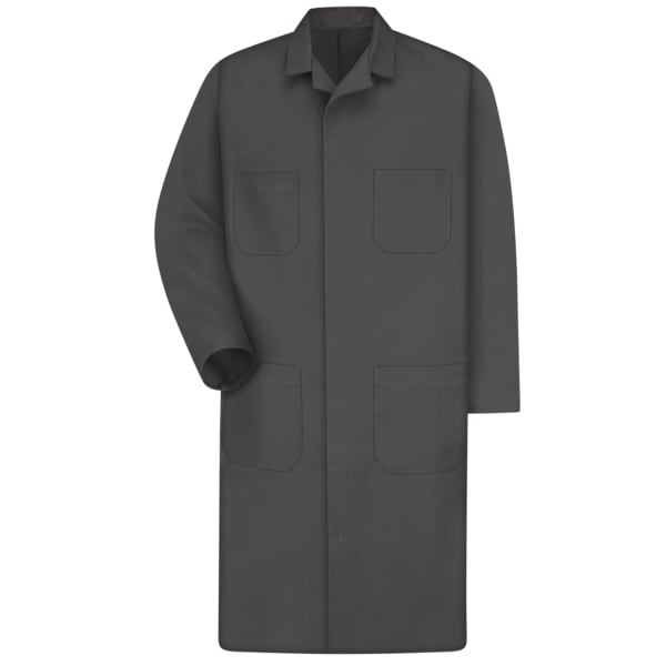 Red Kap Mns Charcoal Shop Coat - KT30CH RG 44