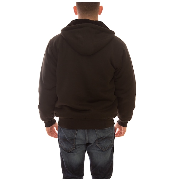 Tingley Sweatshirt, Hooded Zipper Insulated, XL - S78143