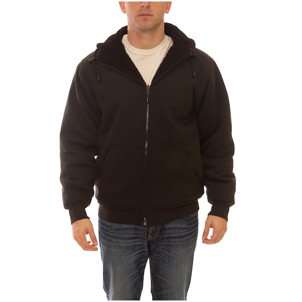 Tingley Sweatshirt, Hooded Zipper Insulated, XL - S78143
