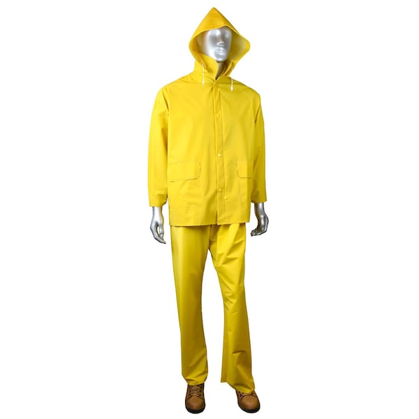Radians Radians ERW(TM) 35 Economy Rainsuit, 35 mm Thickness, Yellow, L - RS01-NSYV-L