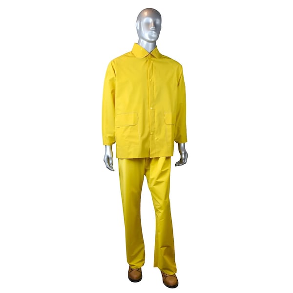 Radians Radians ERW(TM) 35 Economy Rainsuit, 35 mm Thickness, Yellow, L - RS01-NSYV-L