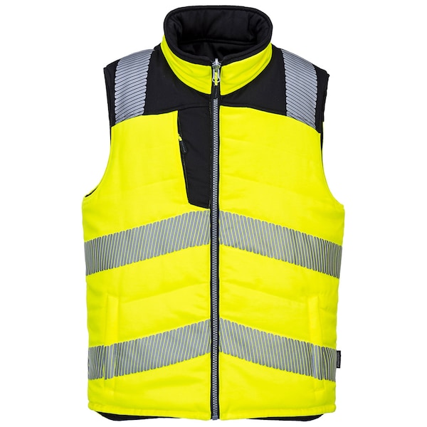 Portwest PW3 Hi-Vis Bodywarmer, S - PW374