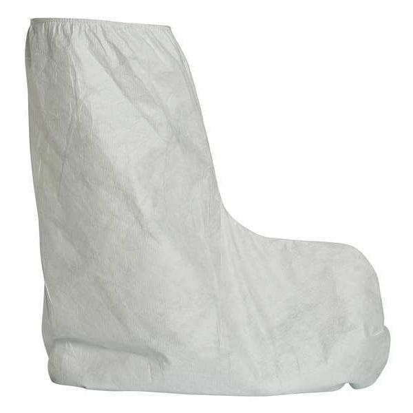 Dupont Disposable Shoe Covers, Microporous Film Laminate, White, Slip Resistant Sole: Yes , MD - NG456SWHMD010000