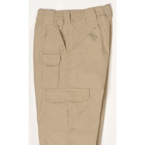5.11 Men's Tactical Pants, 40 in, Coyote, PTFE Treated 65%/35% Poly Cotton/Ripstop - 74273