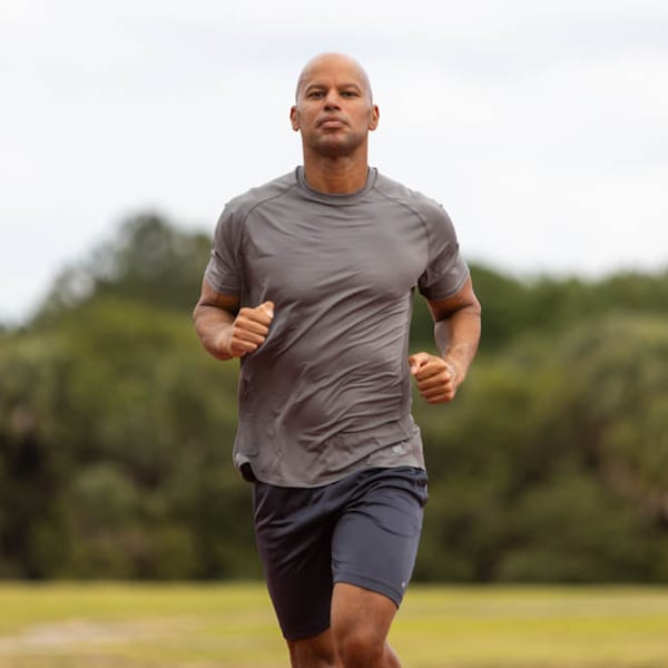 Mobile Cooling Men's Drirelease Mobile Cooling Short Sleeve Shirt, Morel Gray, XL - MCMT02340521