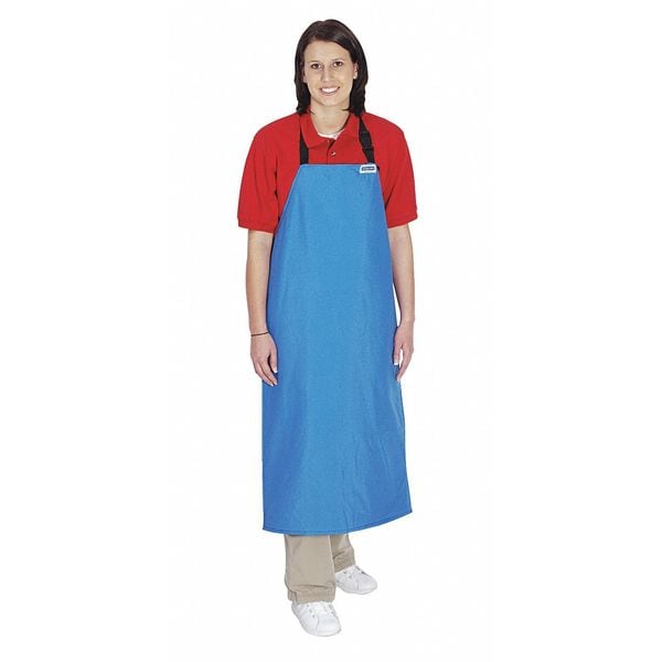 National Safety Apparel Cryogenic Apron, Blue, 48 In. L, 24 In. W - A02CRC24X48
