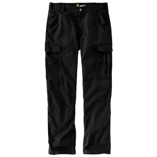 Carhartt BN3574 M RF RlxdFit Cnvs Crgo Wrk Pnt - 103574-BLK