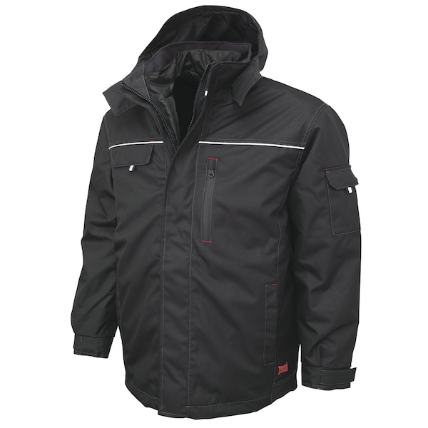 Tough Duck Jacket, Men, 3 in 1, Insulated, MT, Black - WJ143