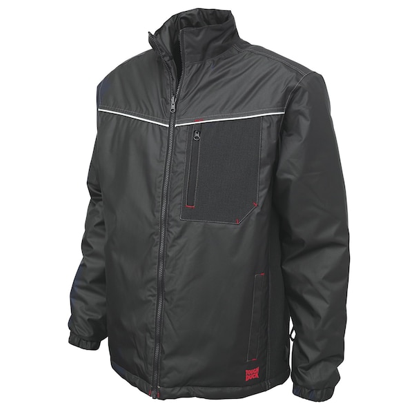 Tough Duck Jacket, Men, 3 in 1, Insulated, MT, Black - WJ143