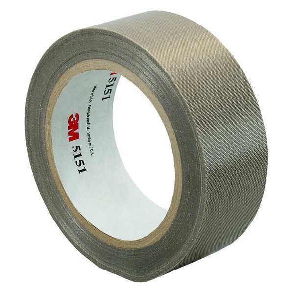Cinta de tela de 3M, 1 x 36 yd, 4.5 mil, Marrón Claro - 1-36-5151