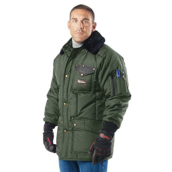 Refrigiwear Green Iron-Tuff Jacket size 3XL - 0358RSAG3XL