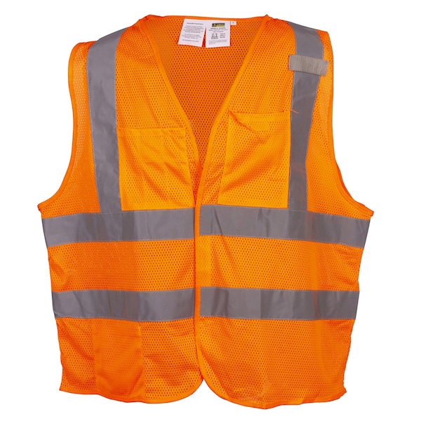 Cordova Safety Vest, COR-BRITE, Type R, Class 2, FR, Orange, 2XL - V230PFR2XL