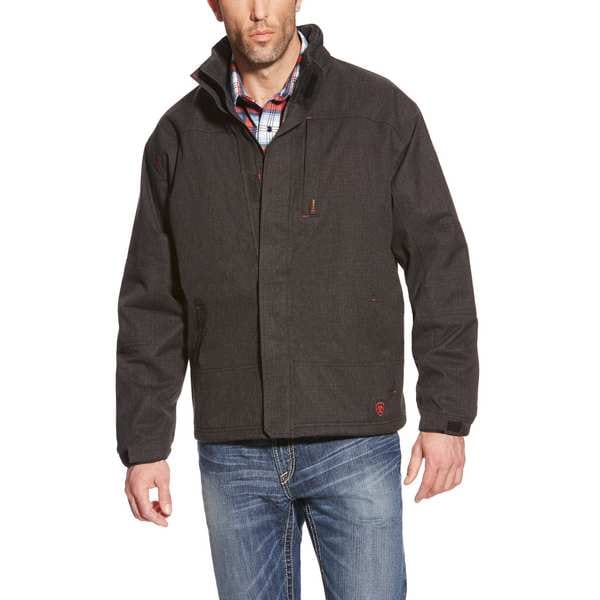 Ariat FR Insulated Waterproof Jacket, 52 cal/sq cm, L, 8 oz Zipper Closure - 10018144