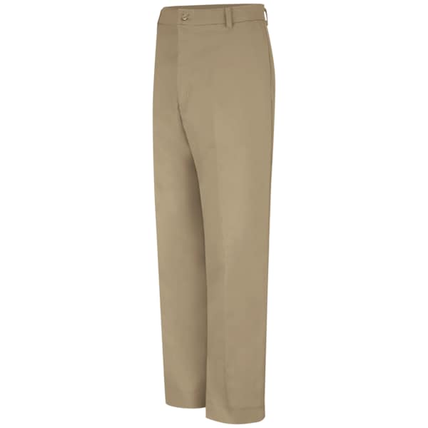 Red Kap Men's Mens Workpant With Cellphone Pkt, 42 in, Khaki, Cotton/Polyester - PT2CKH 42 34