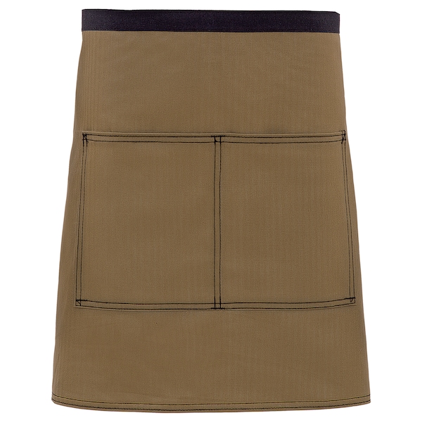 Fame (A Delta Plus Group Company) Waist Apron, Half Bistro, City Market, CM28, Spice - 83490
