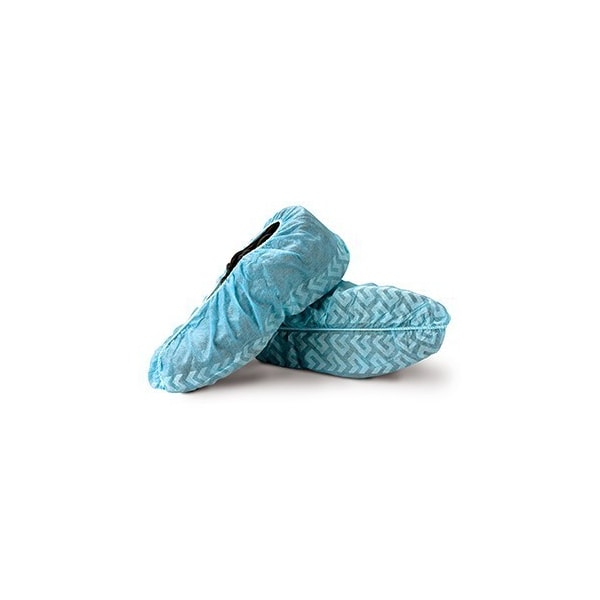 Medegen Medical Products Shoe Cover, Non-Conductive, Blue, XL, PK300 - 99914