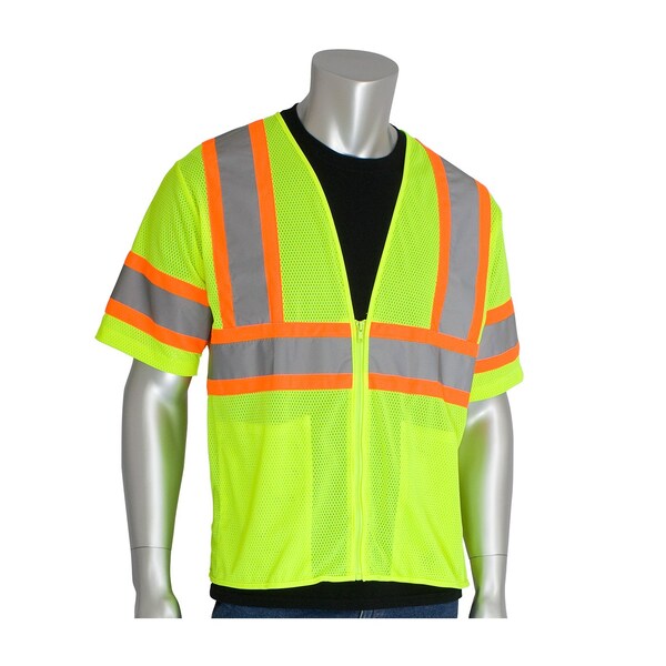 Pip Premium Mest Vest With Two Tone Tape - 303-HSVPLY-XL