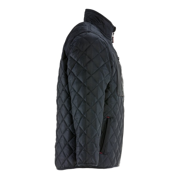 Refrigiwear Diamond Quilted Jacket Black 2XL - 0444RBLK2XL