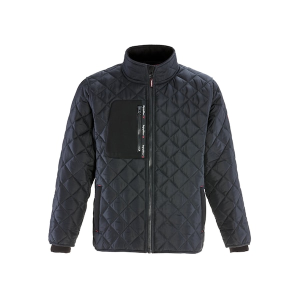 Refrigiwear Diamond Quilted Jacket Black 2XL - 0444RBLK2XL