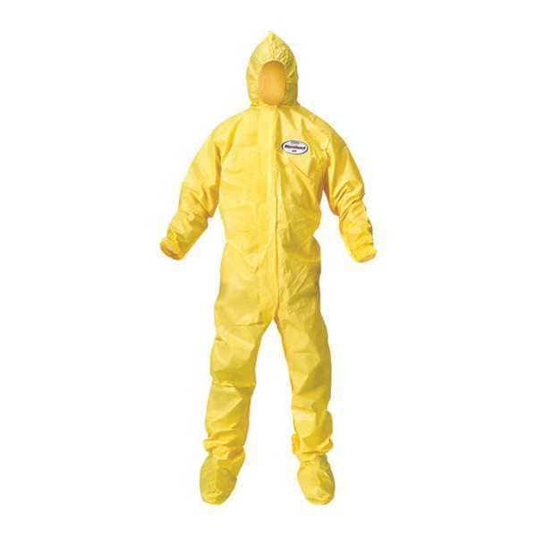 Kleenguard Disposable Coverall, Hooded, 5XL, KleenGuard(TM) A70, Zipper, Elastic Cuff, Elastic Ankle - 00688