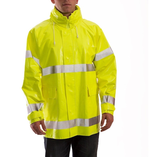 Tingley Tingley Comfort Brite 14 Mil Hi-Viz Rain Jacket,  - J53122.2X