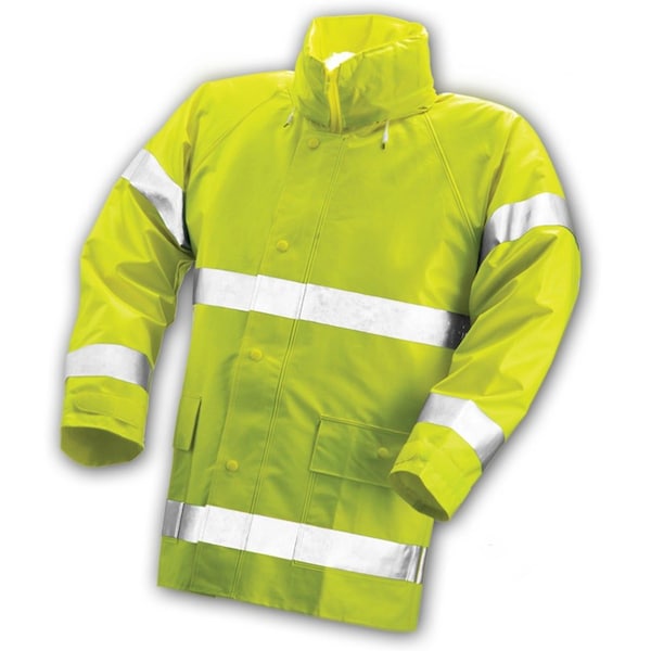 Tingley Tingley Comfort Brite 14 Mil Hi-Viz Rain Jacket,  - J53122.2X